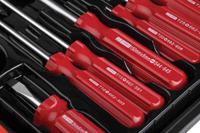 228-4143 RS PRO Pozidriv; Slotted Screwdriver Set, 15-Piece