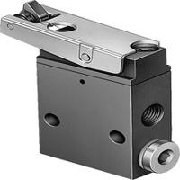 ls-3-18 Festo Toggle Lever 3/2 Way, Closed, Monostable Pneumatic Control Valve LS Series, G 1/8, G 1/8, 2186