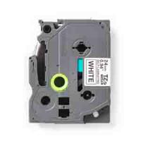 tze-sl251 Brother on White Label Printer Tape