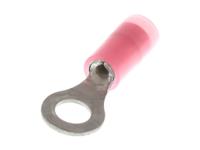 190730013 Molex, 19073 Insulated Ring Terminal, 8 (M4) Stud Size, Red