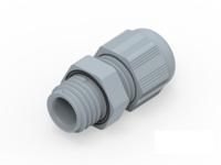 1sng601011r0000 Entrelec 1SNG Series Grey PA 6 Cable Gland, M12 Thread, 3mm min., 6.5mm max., IP66, IP68