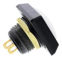 59-214 ITW Switches 59 Series Miniature Push Button Switch, Momentary, Panel Mount, 13.65mm Cutout, SPST, Clear LED, 125V ac,