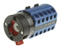 ca10a252gba001ft Kraus & Naimer, DP 5 Position 60° Multi Step Cam Switch, 20A