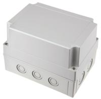 pcm-150125-g-enclosure Fibox Grey Polycarbonate Enclosure, IP66, IP67, Grey Lid, 180 x 130 x 125mm