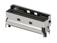 1-2379397-9 TE Connectivity, Mini Cool Edge I/O Surface Mount Mini I/O Connector Plug, 74 Way, Shielded