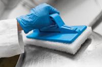 5525 Vikan White Scourer 245mm x 115mm x 25mm, for Industrial Cleaning Use