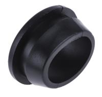241-4596 RS PRO Black PVC 16mm Cable Grommet for Maximum of 12mm Cable Dia.