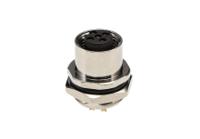 t4133412051-000 TE Connectivity Circular Connector, 5 Contacts, Front, M12 Connector, Socket, Female, IP67, M12 Series