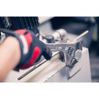 10118pb Facom Adjustable Spanner, 450 mm Overall, 63mm Jaw Capacity, Metal Handle