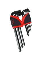 67-ar9a SAM 9 piece L Shape Hex Key Set, 1.5 mm, 2.5 mm, 2 mm, 3 mm, 4 mm, 5 mm, 6 mm, 8 mm, 10 mm