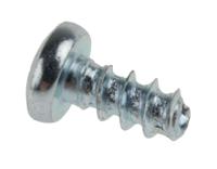 482-8054 RS PRO Bright Zinc Plated Steel Pan Head Thread Forming Screw, N°4 x 1/4in Long 6mm Long