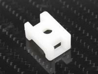 666-717 RS PRO White Cable Tie Mount 10 mm x 15mm, 5mm Max. Cable Tie Width