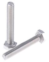 263-2154 RS PRO Plain Stainless Steel, Hex Bolt, M4 x 25mm