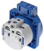 0-576-67 Legrand IP44 Blue Socket, Rated At 16A