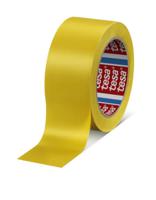 60760-00095-16 Tesa 60760 Yellow Soft PVC 33m Hazard Tape, 0.15mm Thickness