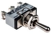 637h APEM Toggle Switch, Panel Mount, (On)-Off-(On), SPDT, Screw Terminal, 400V ac