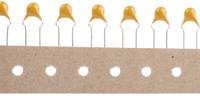 f101k25y5rp6uk5r Vishay Single Layer Ceramic Capacitor (SLCC) 100pF 2kV dc ±10% Y5R Dielectric, F, Through Hole +125°C Max Op. Temp.