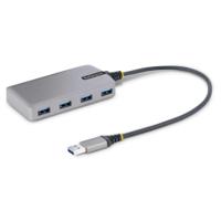 5g4ab-usb-a-hub StarTech.com 4 Port USB 3.0 USB A  Hub, USB Bus Powered, 420 x 54 x 16mm