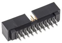 70246-2004 Molex C-Grid Series Straight Through Hole PCB Header, 20 Contact(s), 2.54 mm Pitch, 2 Row, Shrouded