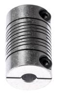 707162020 Huco Beam Coupling, 16mm Outside Diameter, 5mm Bore, 25.4mm Length Coupler