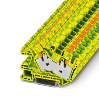 3214024 Phoenix Contact 2-Way Earth Terminal Block, 16mm², 4 AWG Wire, Push In