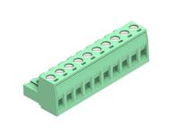 395305010 Molex, 5.08mm Pitch, 39530, 10 Way, Horizontal, Pluggable Terminal Block, Plug,
