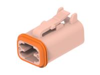 dt06-4s-tn09 TE Connectivity, DT06-4S Automotive Connector Socket Green Cable 4 Way, Cable Termination DT06-4S-TN09