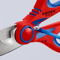 95-05-10-sb Knipex 160 mm Stainless Steel Electricians Scissors