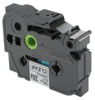 tze-141 Brother Black on Clear Label Printer Tape, 8 m Length, 18 mm Width