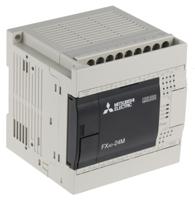 fx3g-24mres Mitsubishi Electric FX3G Series Logic Module, 100 → 240 V ac Supply, Relay Output, 14-Input, Sink, Source Input