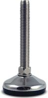 196-5350 RS PRO M12 Stainless Steel Adjustable Foot, 700kg Static Load Capacity 10° Tilt Angle
