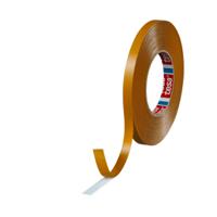 04970-00148-00 Tesa  White Double Sided Plastic Tape, 0.225mm Thick, 13,6 N/cm, PVC Backing, 12mm x 50m