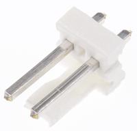 640445-2 TE Connectivity MTA-156 Series Straight Through Hole Pin Header, 2 Contact(s), 3.96 mm Pitch, 1 Row, Unshrouded