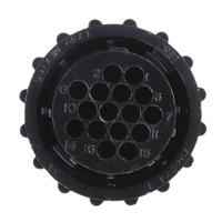 796274-1 TE Connectivity Circular Connector, 16 Contacts, In-Line, Standard Connector, Plug, Female, CPC Series