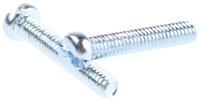 560-710 RS PRO Slot M2 Pan Steel Machine Screw DIN 85 x 12.0mm