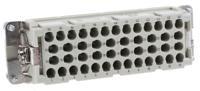 09320463101 HARTING Heavy Duty Power Connector Insert, 16A, Female, Han EE Series, 46 Contacts