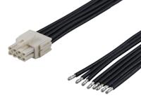 2262632084 Molex 8 Way Female Micro-Fit+ Pigtail Cable assembly, 600mm