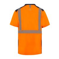 polotakc01omm T2S Takamaka Orange Unisex Hi Vis Polo Shirt, M