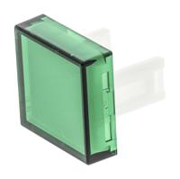 31-9535 EAO Green Square Push Button Lens for Use with 31 Series