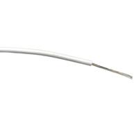196-4275 RS PRO White 0.5mm² Hook Up Wire, 20 AWG, 16/0.2 mm, 500m, PVC Insulation