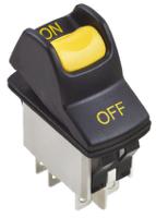 kl462akxa125n01025 Apem DPST, On-On Rocker Switch Panel Mount