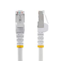 nlwh-2m-cat6a-patch StarTech.com, 2m Cat6a, White RJ45 to Male RJ45 Male, Braid Shielded, Terminated