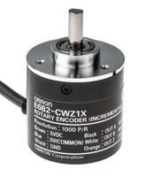 e6b2-cwz1x-1000pr-05m Omron E6B2 Series Incremental Incremental Encoder, 1000 ppr, Line Driver Signal, Solid Type, 6mm Shaft