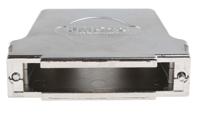 fmk4g-k201-1731110065 FCT from Molex FMK Series Die Cast Zinc D Sub Backshell, 37 Way, Strain Relief
