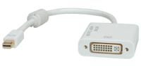 12033137-10 Roline Mini DisplayPort to DVI Adapter, 155mm Length - 3840 x 2160 Maximum Resolution