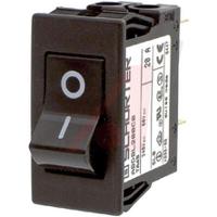 44302196 Schurter Thermal Circuit Breaker - ABD 125/250V Voltage Rating Snap In, 20A Current Rating