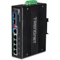 ti-upg62 Trendnet TI-UPG62, Unmanaged 6 Port Gigabit Switch With PoE