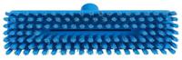 70433 Vikan Medium Bristle Blue Deck Brush, 32mm bristle length, Polyester, Polypropylene, Stainless Steel bristle material