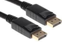 182-8555 RS PRO Male DisplayPort to Male DisplayPort, PVC  Cable, 1080p, 5m