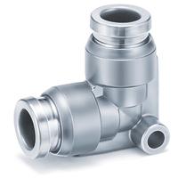 kqb2l04-00 SMC KQB2 Series Branch Union Elbow, 4 mm to 4 mm, Tube-to-Tube Connection Style, KQB2L04-00